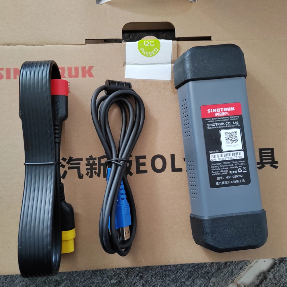 Original SINOTRUK EOL Diesel Truck Scanner For Sinotruck Cororation Vehicles OBD2 Diagnostic Scanner