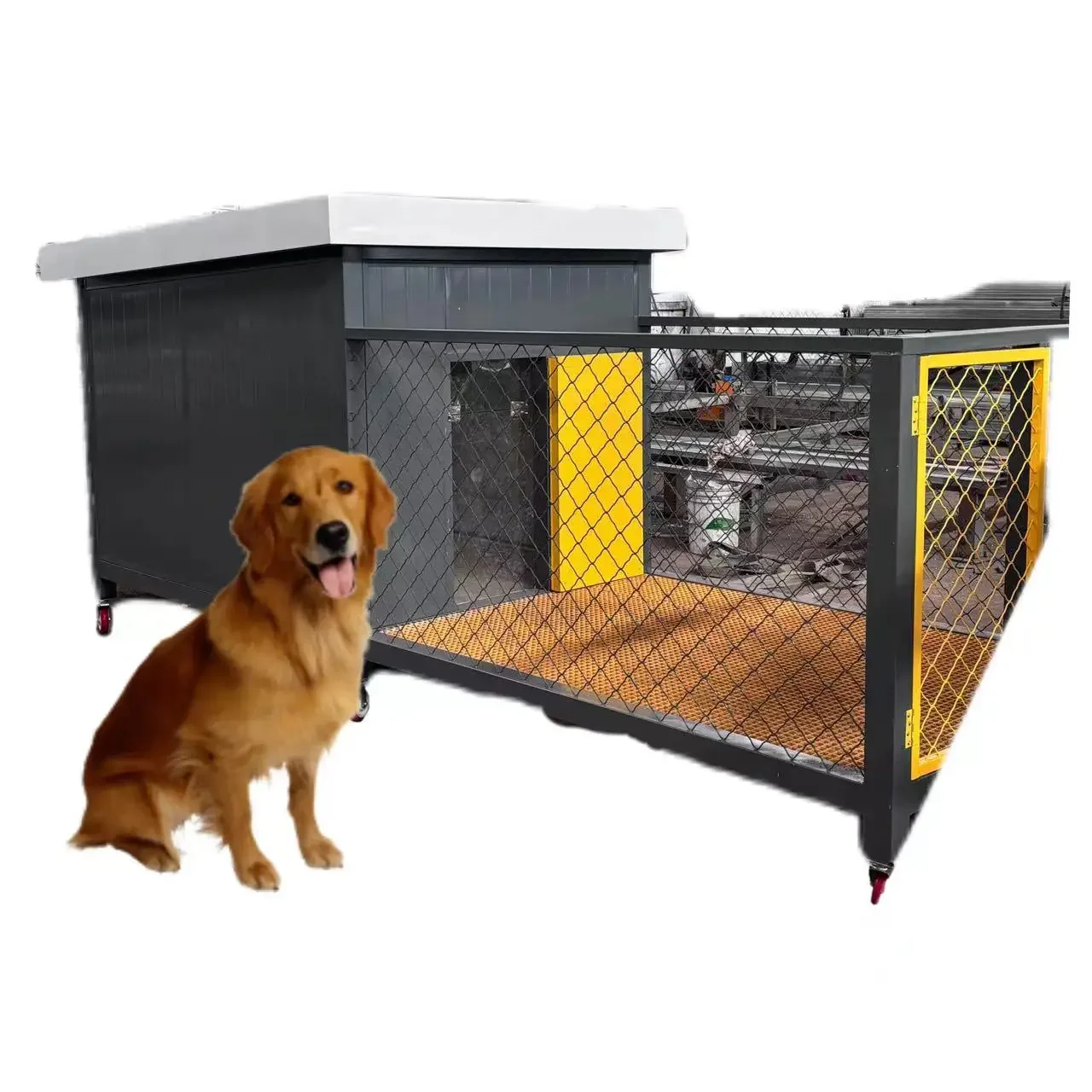 Cheap Pet House Cat Cage Dog Cage Medium Dog House Labrador Samoyed Home