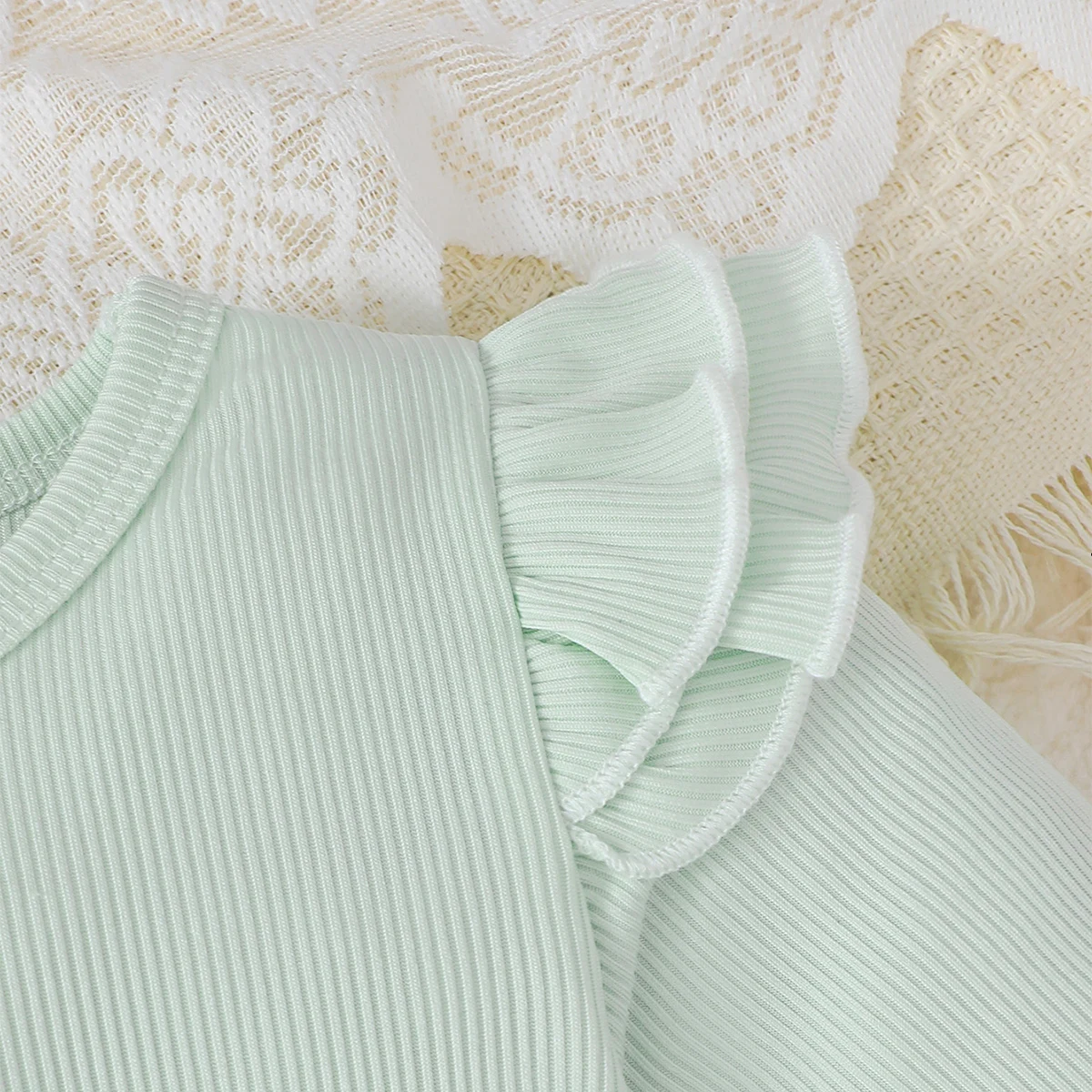 فساتين الأميرات للفتيات الصغيرات من عمر 0 إلى 3 سنوات فستان منتفخ شبكي بأكمام طويلة أخضر فاتح مع فراشة ثلاثية الأبعاد لزي حفلات الربيع والخريف