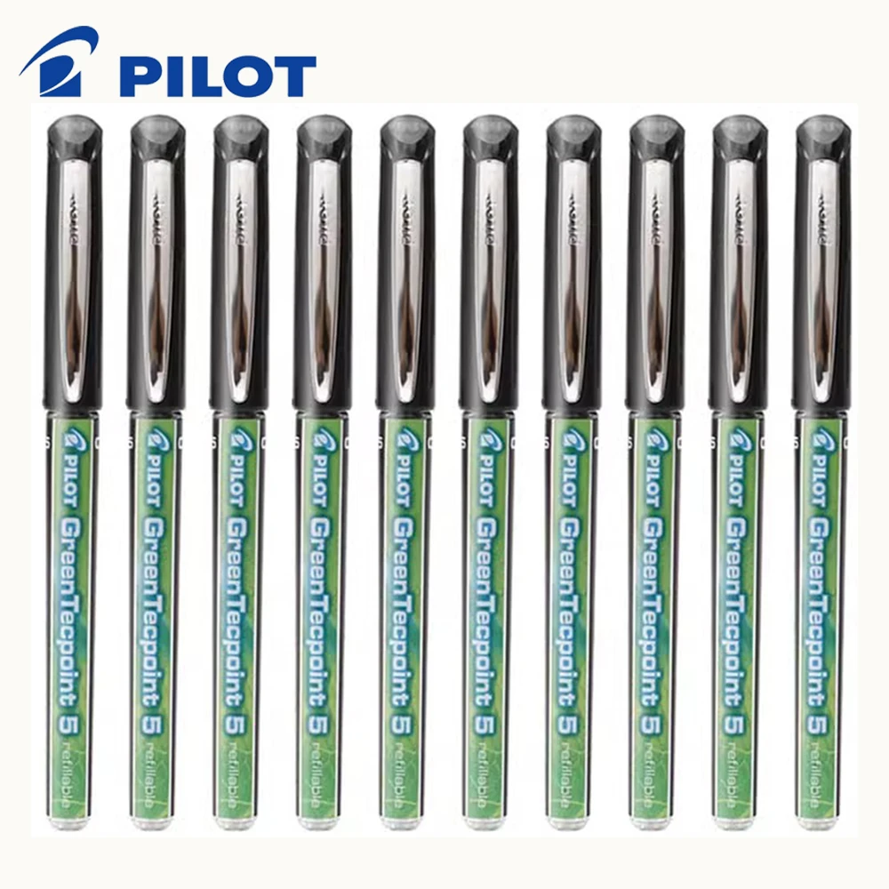 

5/10pcs Japan Pilot Vball Gel Pen 0.5mm BX-GR5 Quick Drying Large Capacity Needle Pen for Writing Cute School Office Stationery