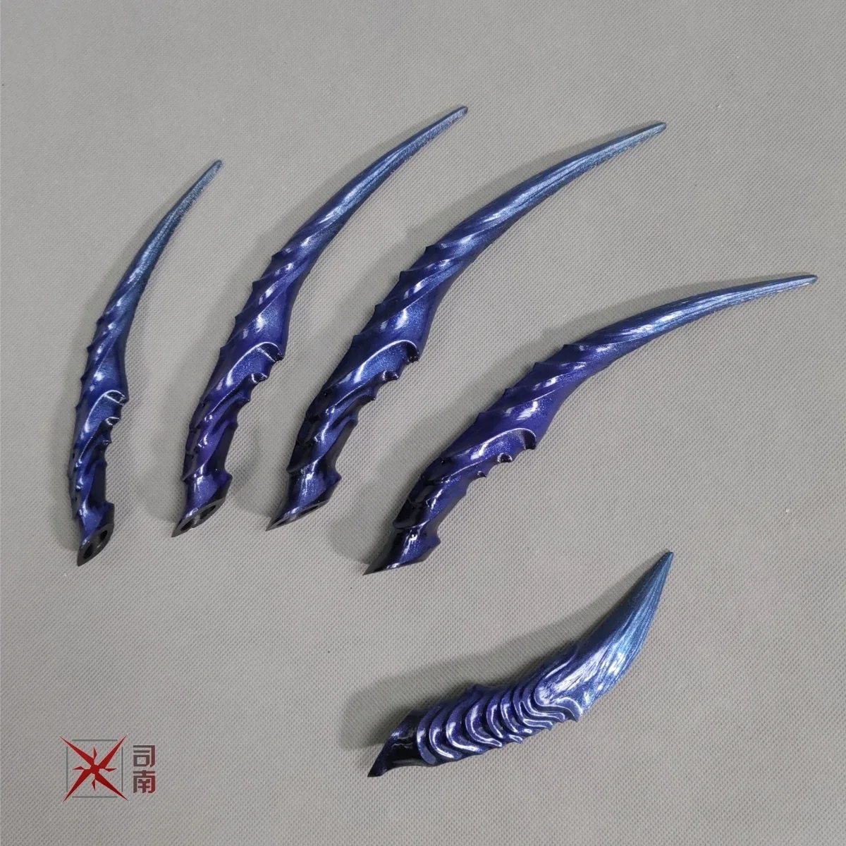 2025 New Nezha Conquers The Dragon King Cosplay Prop Ao Guang Claw Horns Costume Accessories Hand Made Work Custom Made