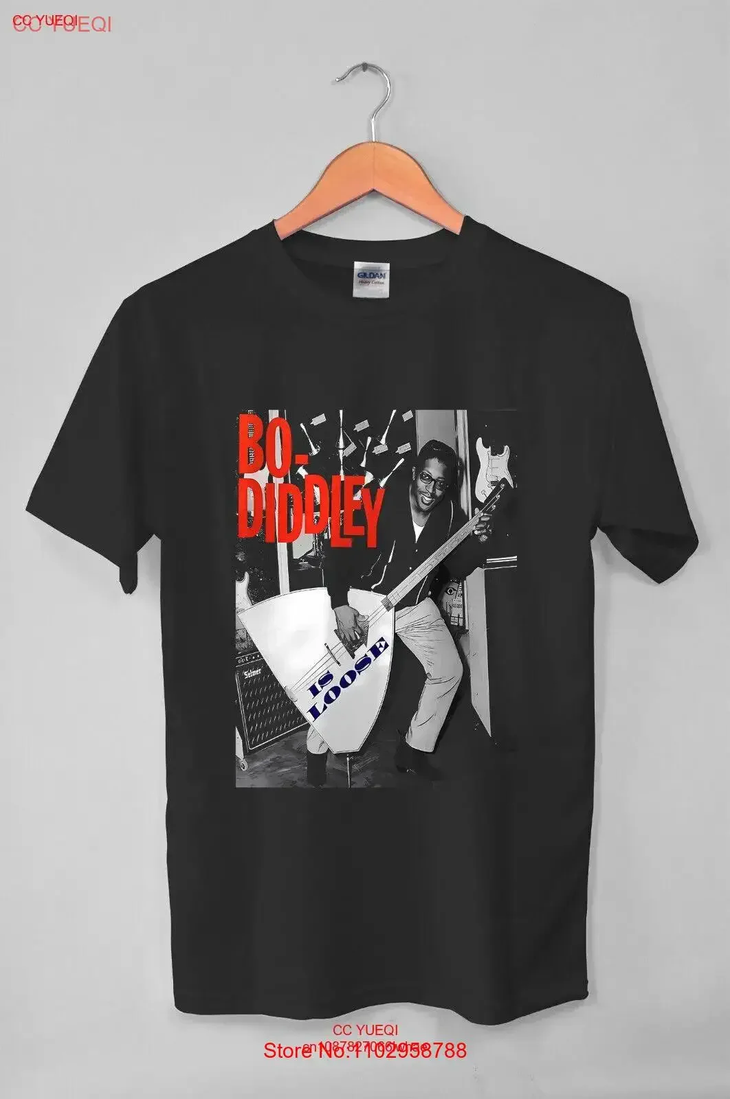 

Футболка BO GUITAR BO DIDDLE, размер S-5XL
