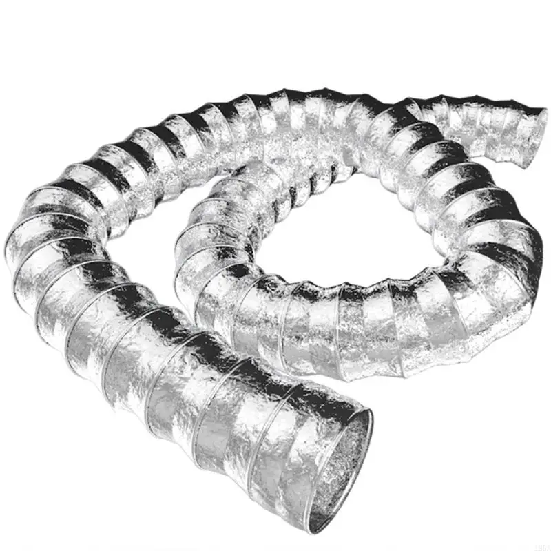 Aluminum Foil Hose Inner Diameter 80mm Flexible 1/3/6 Meter Pipe Ventilation Ducting Vent Hose Dryer Hood Exhaust Duct