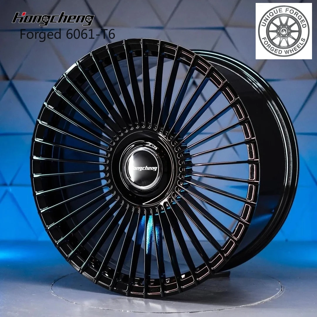 

New model of 26 1-Piece Multi-Spoke Concave 20 21 22 23 24 Inch 5X114.3 5X120 5X112 Alloy Forged Wheels for