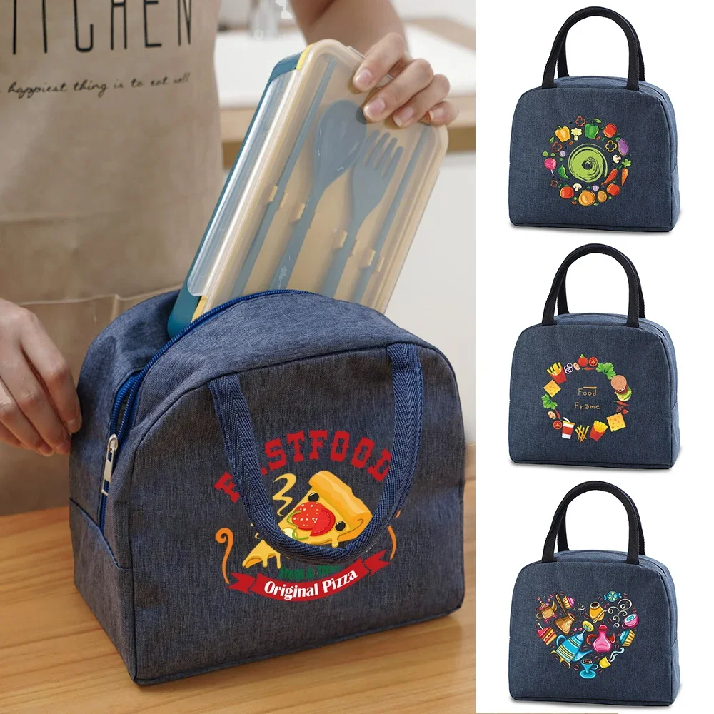 Outdoor Waterproof Portable Travel Lunch Box Insulated Lunch Box  Box Portable Picnic Bag Travel Picnic Camping Bag