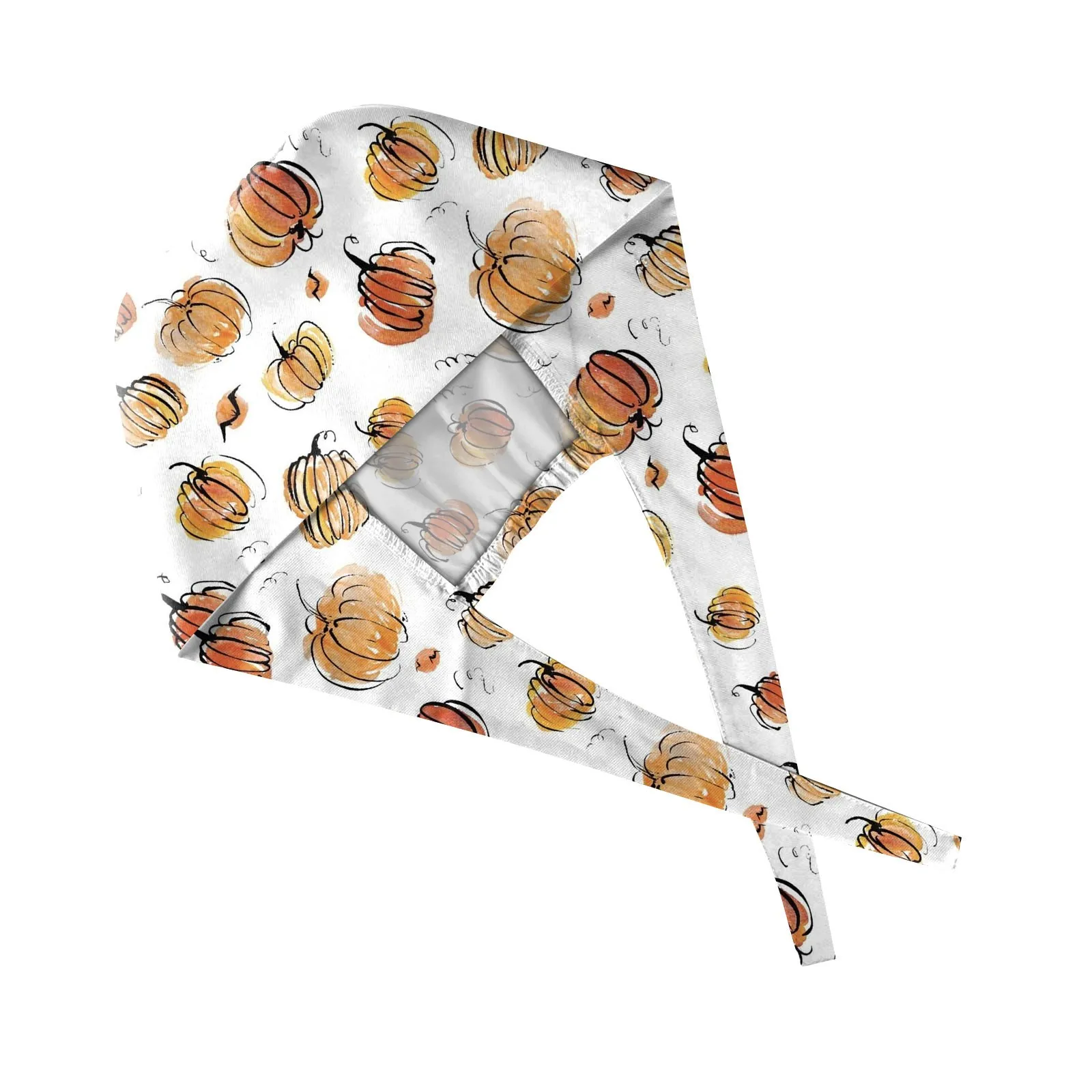 ユニセックス漫画プリントスクラブキャップ、ソフトサージカルハット、手術室ハット、女性と男性のための看護アクセサリー