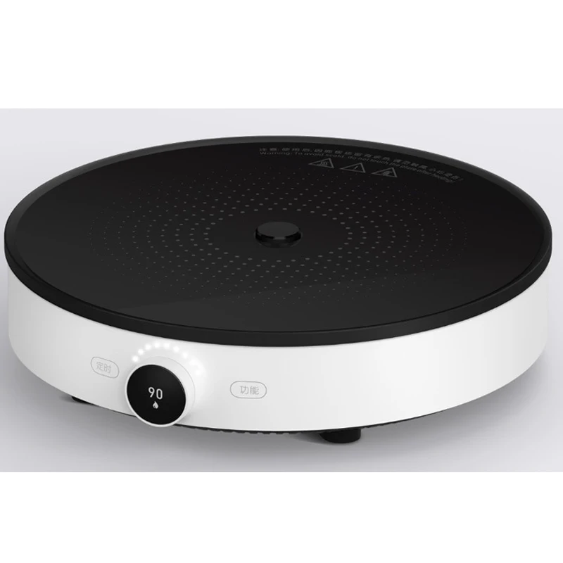 

Induction Cooker Hot Pot Wok Soup Pot One Mini Touch Mute Smart Electronic Stove Black Crystal Panel Induction Cooker