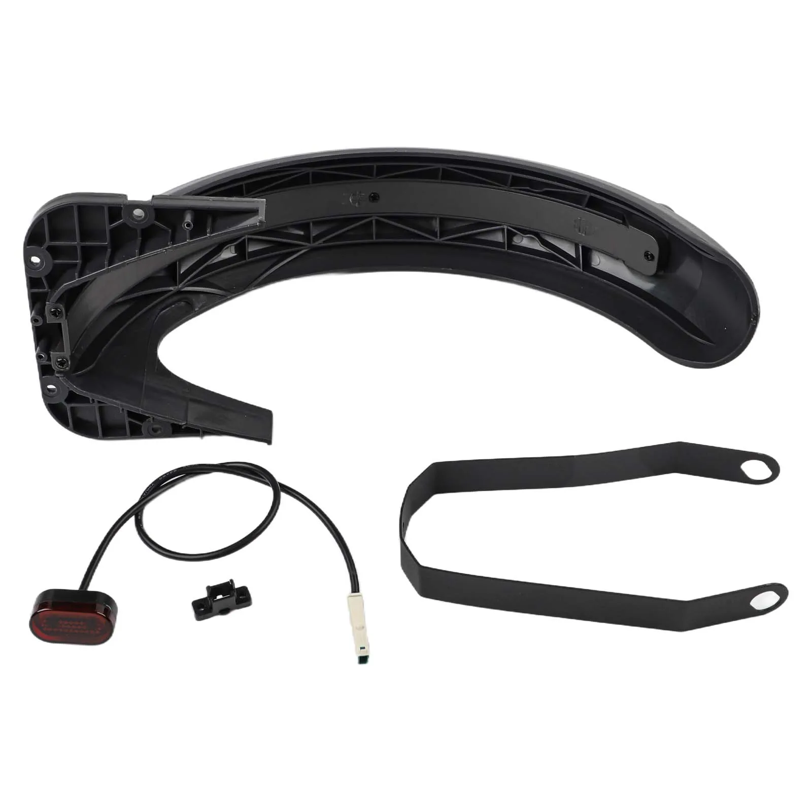 

High Visibility Rear Taillight and Mudguard Bracket Kit for Ninebot Max G30 Electric Scooter Improved Safety for Night Riding