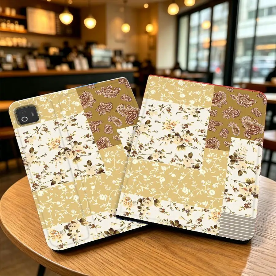 Collage Yellow Flowers Collage Print Case for Xiaomi Pad 5 6 7 8 Pro Redmi Pad SE K Pad 8.8 9.7 12.4 Inch Pad 6s Pro 7 Ultra