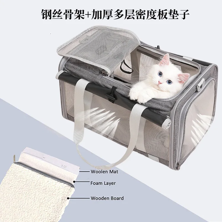 

Cat Bag Outgoing Portable Breathable Portable Pet Outgoing Bag Small Dog Cat Outgoing Car Pet Bag