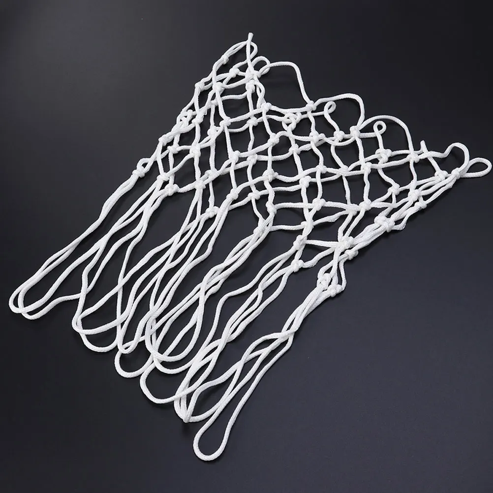 

2pcs Basketball Net Premium Chinlon Durable Thickened Outdoor -Resistant High Load-Bearing Professional for Schools