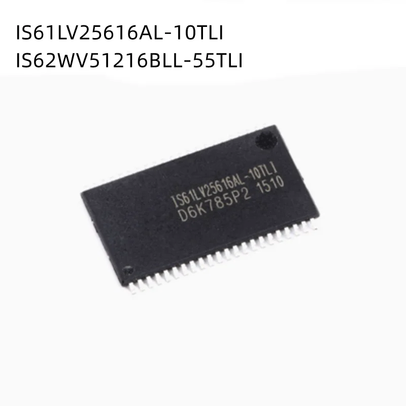 

5Pcs/Lot IS61LV25616AL-10TLI -10TL IS62WV51216BLL-55TLI TSOP44 New Original chip