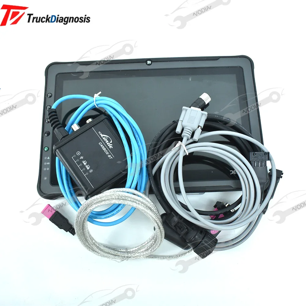 F110Tablet For Linde Canbox BT with Linde Pathfinder V3.4.5 better than Linde Canbox USB Doctor Diagnostic Kit