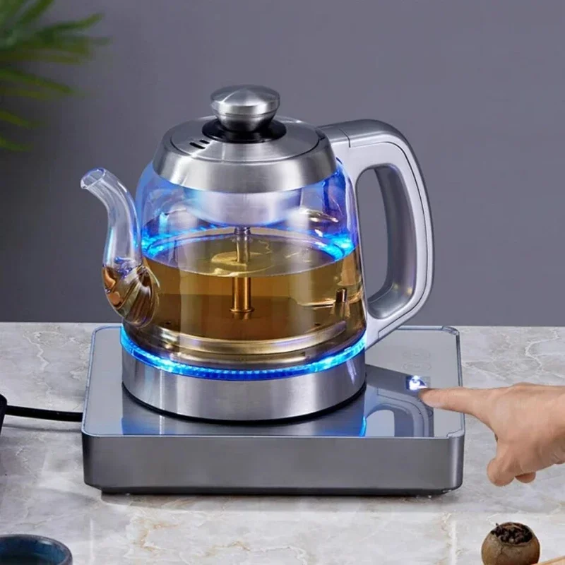 220V Electric Kettle Automatic Water Kettle 1.2L/1.5L Stainless Steel Desktop Borosilicate Glass Tea Maker