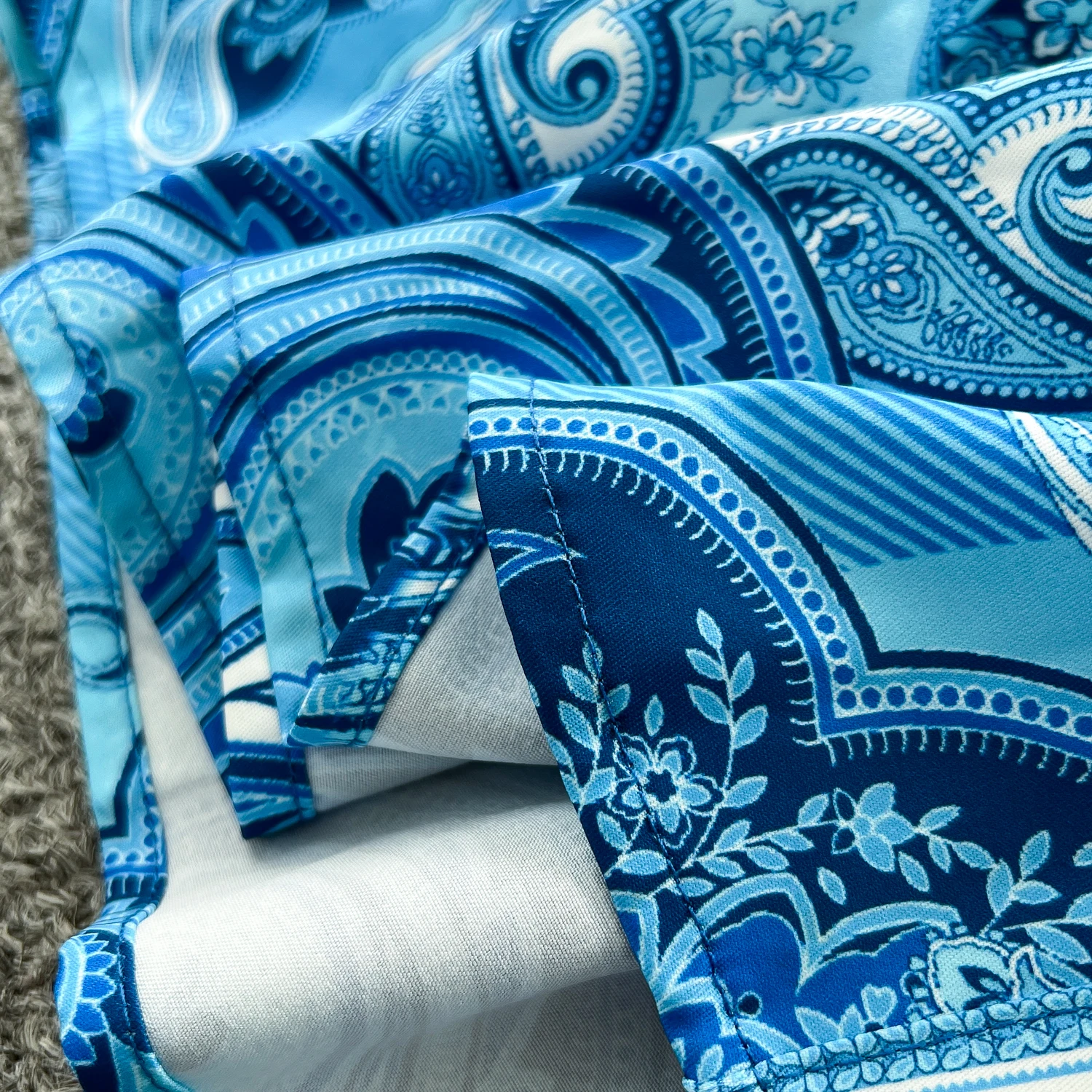 Chic vintage split long sleeve print slim Elegant Fairy korean fashion Boho Sundress women clothing Long dress