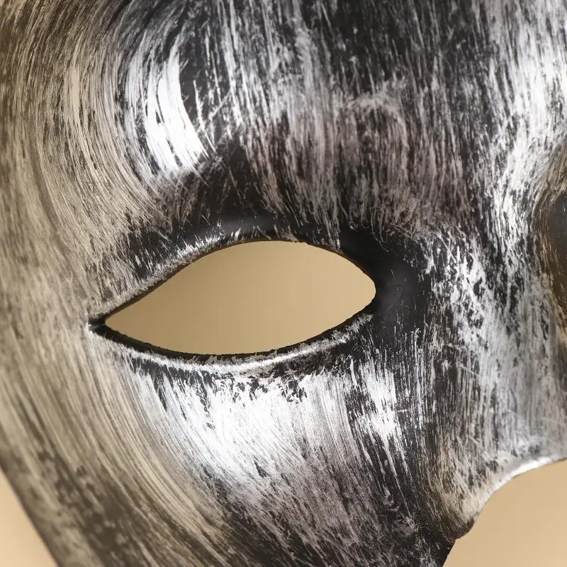 Phantom Halbgesichts-Cosplay-Maske Hochwertig Leichtgewichtig Langlebig für Halloween Bühnenauftritte – Detail 10