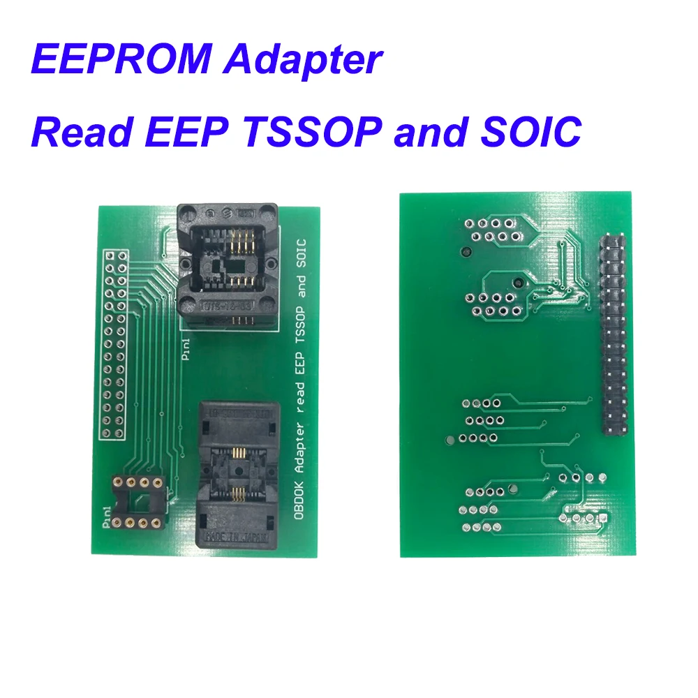 

EEPROM Adapter Read EEP TSSOP and SOIC Work With Original UPA USB Programmer Compatible With Pomona Soic Forceps EEPROMs I2C