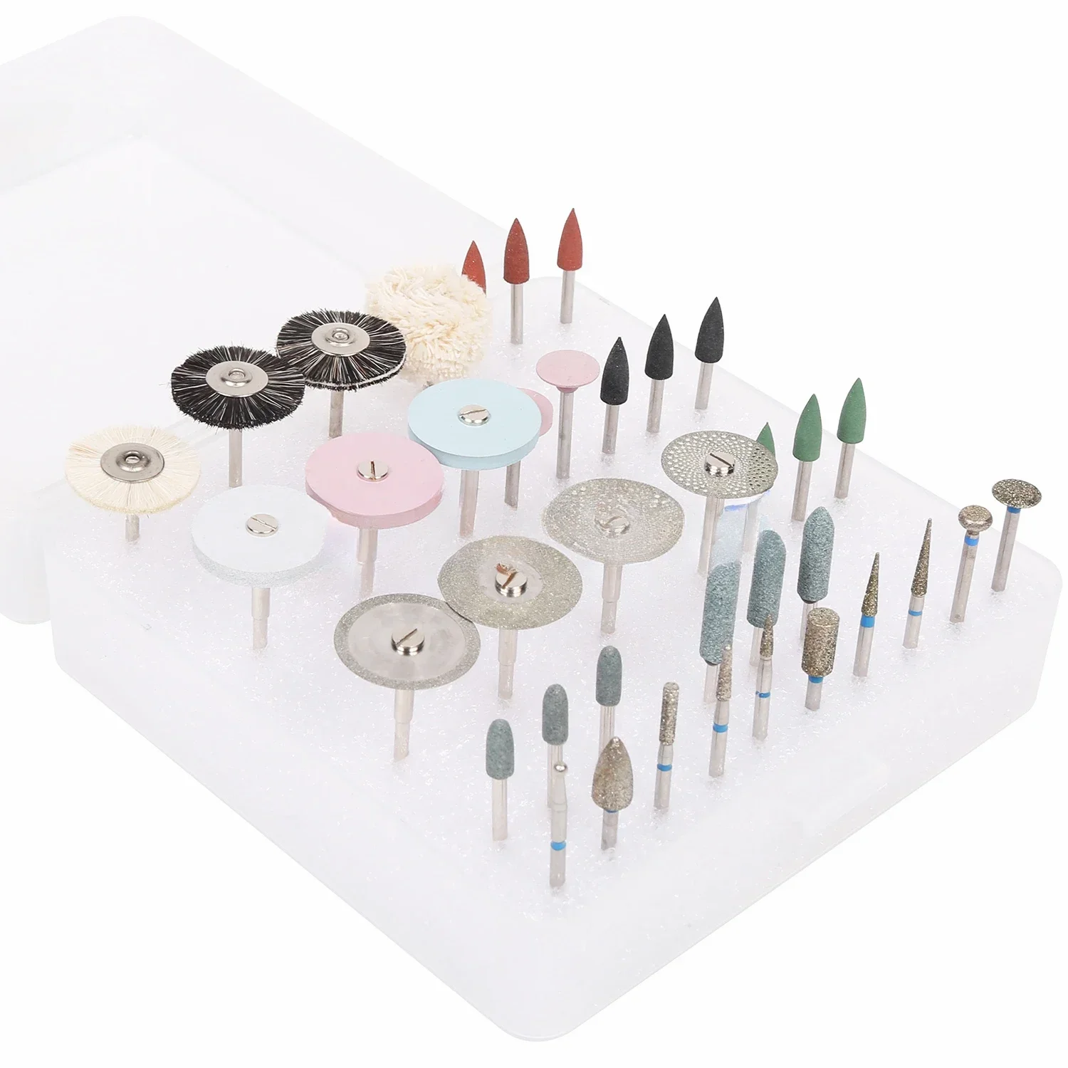 Dentals Disposables Materials Composites Polishings Kit With Polishings Wheel Diamonds Disc Polishers