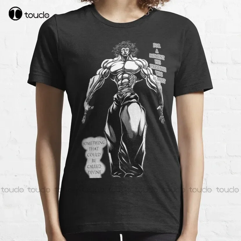 Baki : Yujiro Hanma badass T-Shirt tee shirts for men Custom aldult Teen unisex digital printing Tee shirt fashion funny new