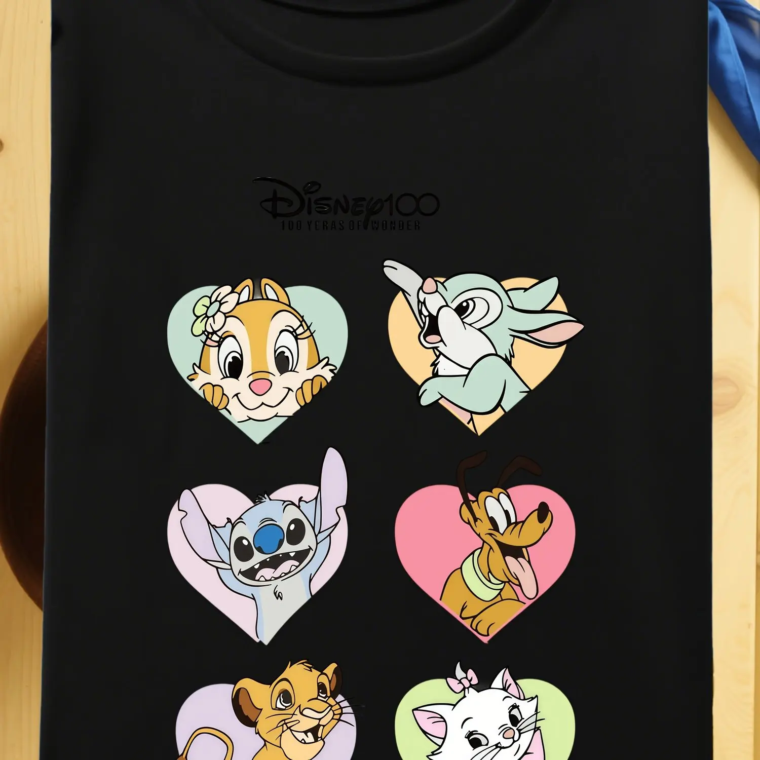 

Футболка Disney Love Style — собака зебра, сова, король льва и т. д. - Повседневный летний топ с короткими рукавами и круглым вырезом