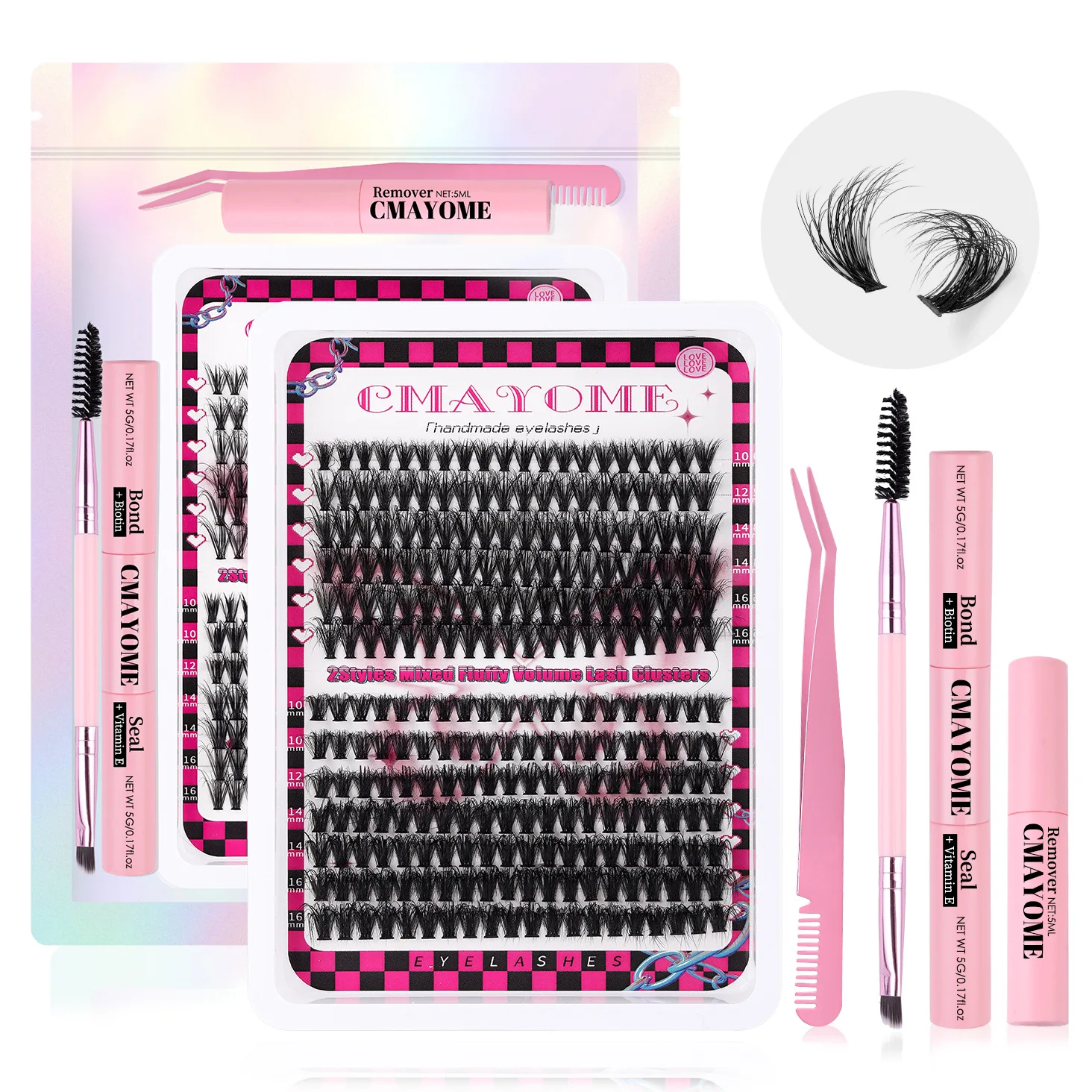 

Single Cluster DIY Large Capacity D Curvature 60D 80D Eye Grafting False Eyelashes Thick 10-16mm Artificial Eyelashes