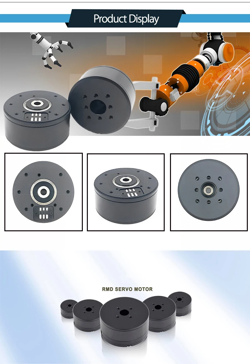 มอเตอร์โรเตอร์ภายนอกแบบกำหนดเองของ Faradyi ขนาดเล็ก 11 มม. 12V มอเตอร์แบบขับเคลื่อนโดยตรง BLDC สำหรับแขนหุ่นยนต์