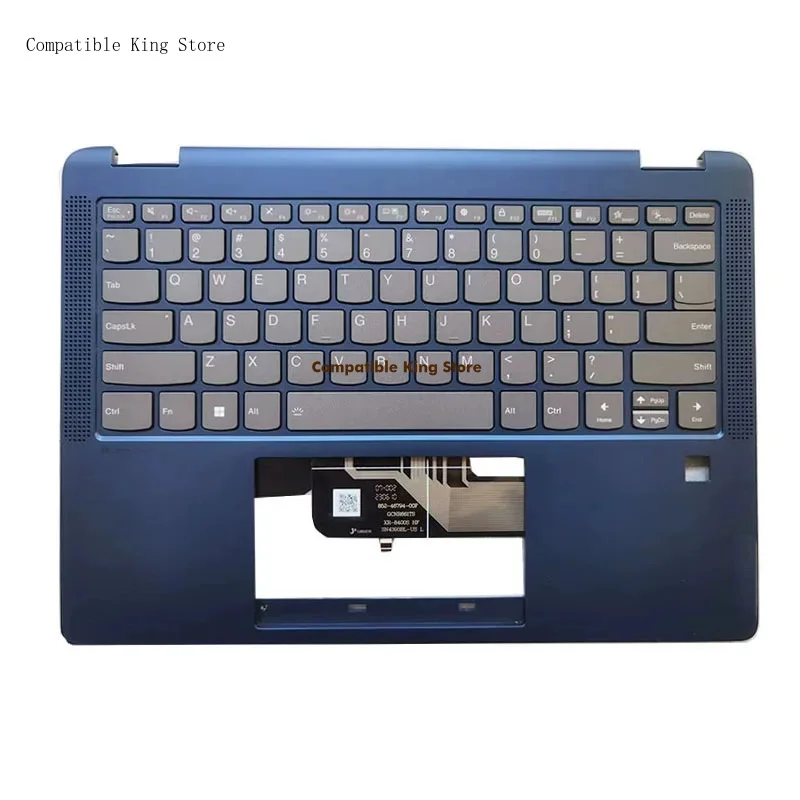 D Palmrest Upper Case with US Backlight/ No Backlight For Lenovo Ideapad Flex 5-14ALC7 14IAU7 ABR8 IRU8