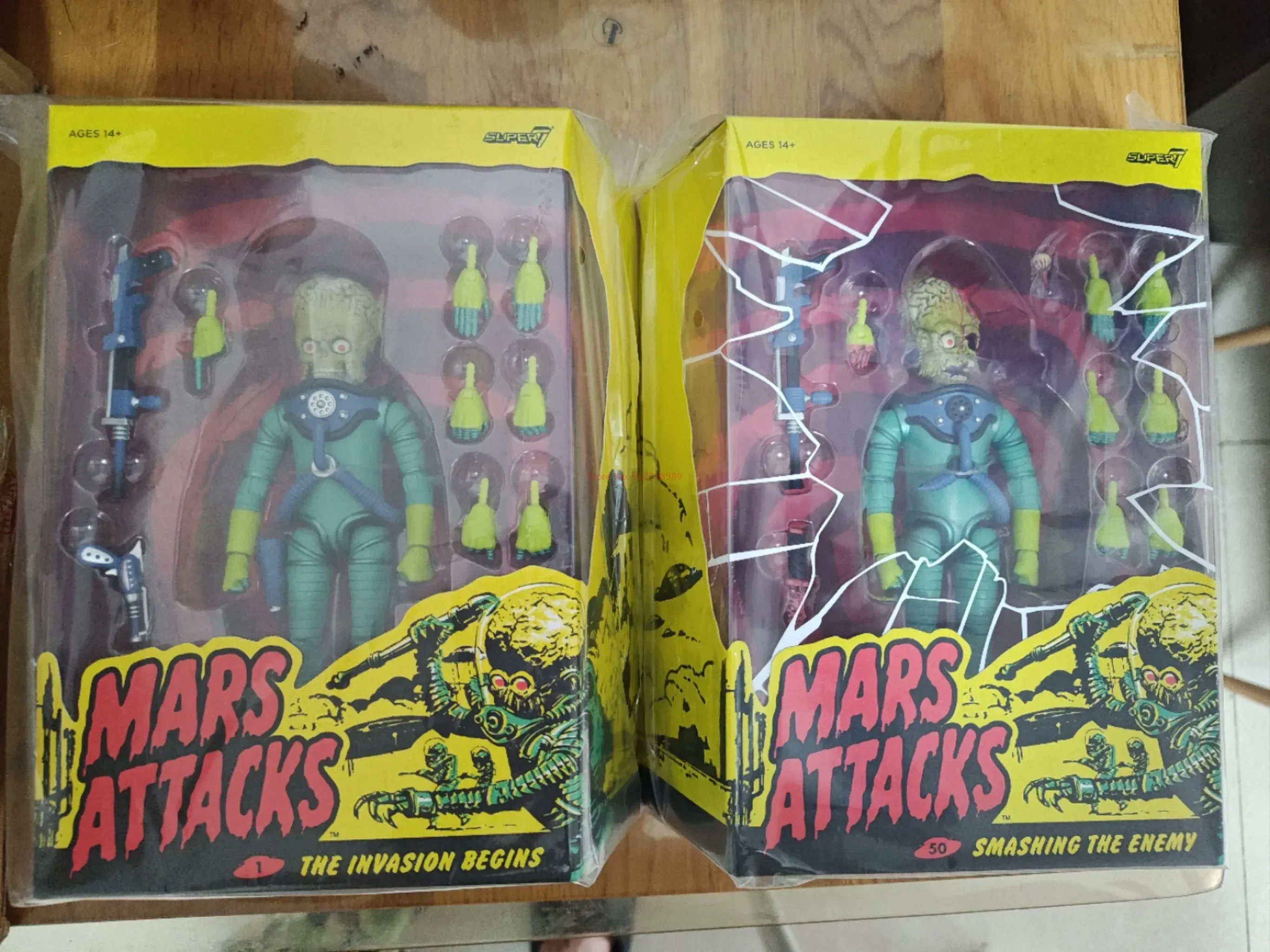 Mars Super7 S7 Action Figureals Model Periphery Toy Garage Kit Figma Collectibles Tabletop Decoration Display Pre Sale view 6