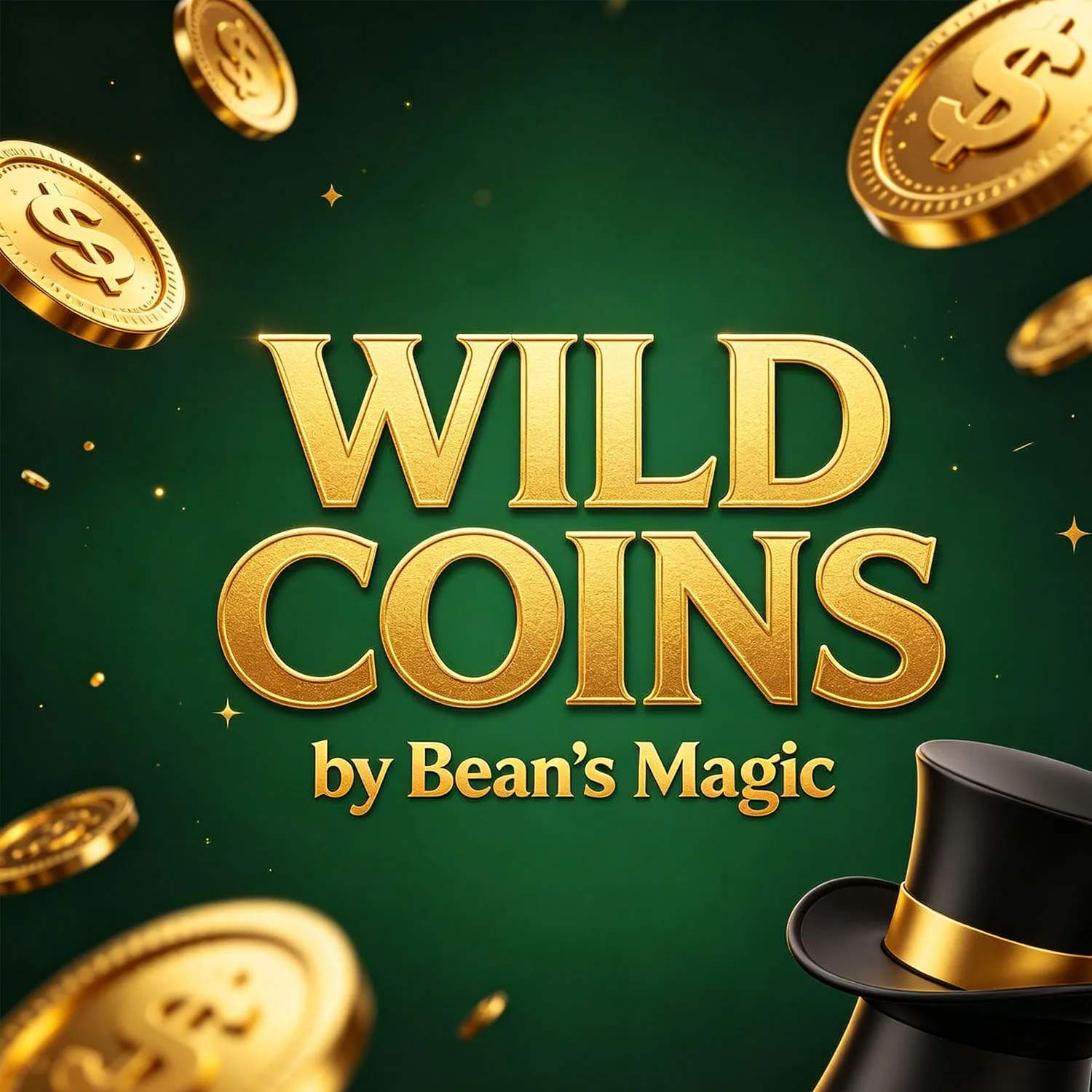 wild-coins-by-bean's-magic-fism-hot-4つの銀貨が銅になるマジックトリック-マイガマジシャン-クローズアップイリュージョン-ギミック