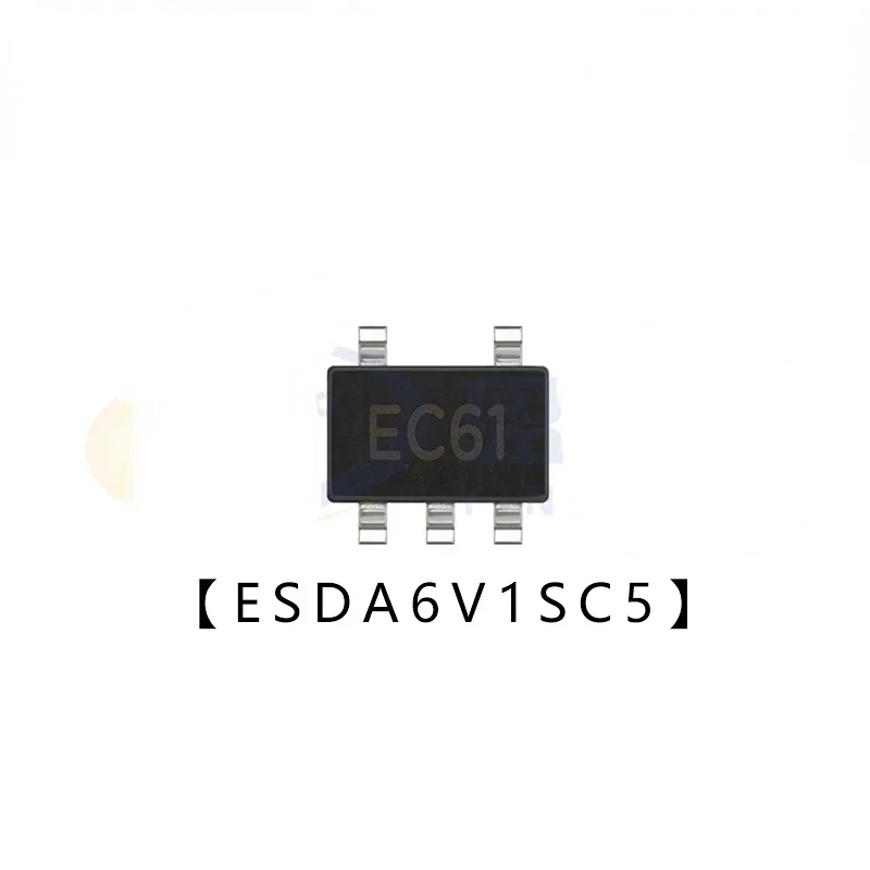 (10-50piece) ESDA6V1SC5 EC61 ESDA5V3SC5 EC53 ESDA14V2SC5 EC15 SOT23-5 ESD anti-static protection TVS diode