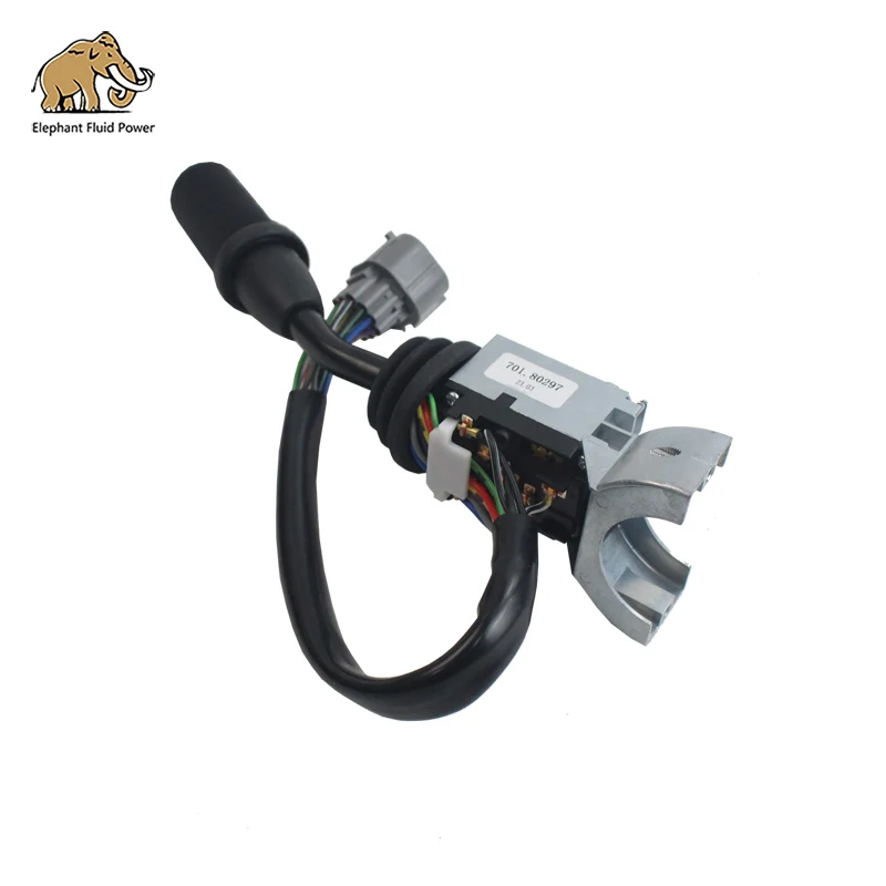 

JCB 3CX 4CX Колонка переключателя экскаватора Дорожные лампы Стеклоочиститель правая 701/80297 701-80297