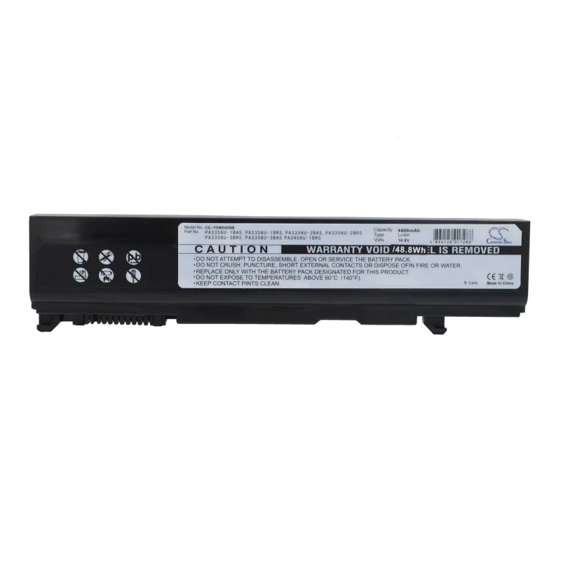 Li-ion Notebook, Laptop Battery for Toshiba, 10.8V, 4400mAh, Compatible Models: Dynabook Qosmio F20, Dynabook Qosmio F20/370LS2