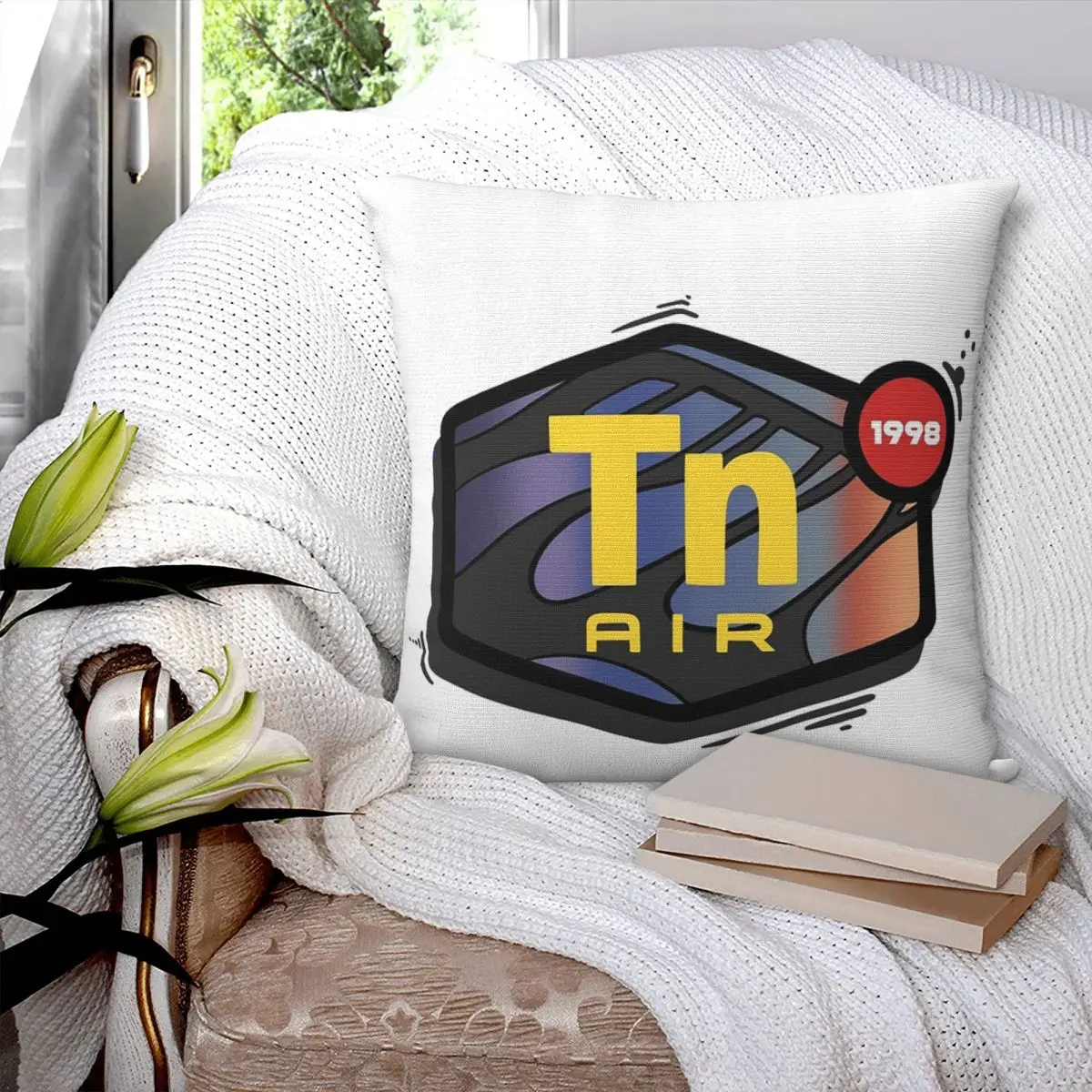 Air Max TN Plus Square Pillowcase Pillow Cover Polyester Cushion Zip Decorative Comfort Throw Pillow for Home Car