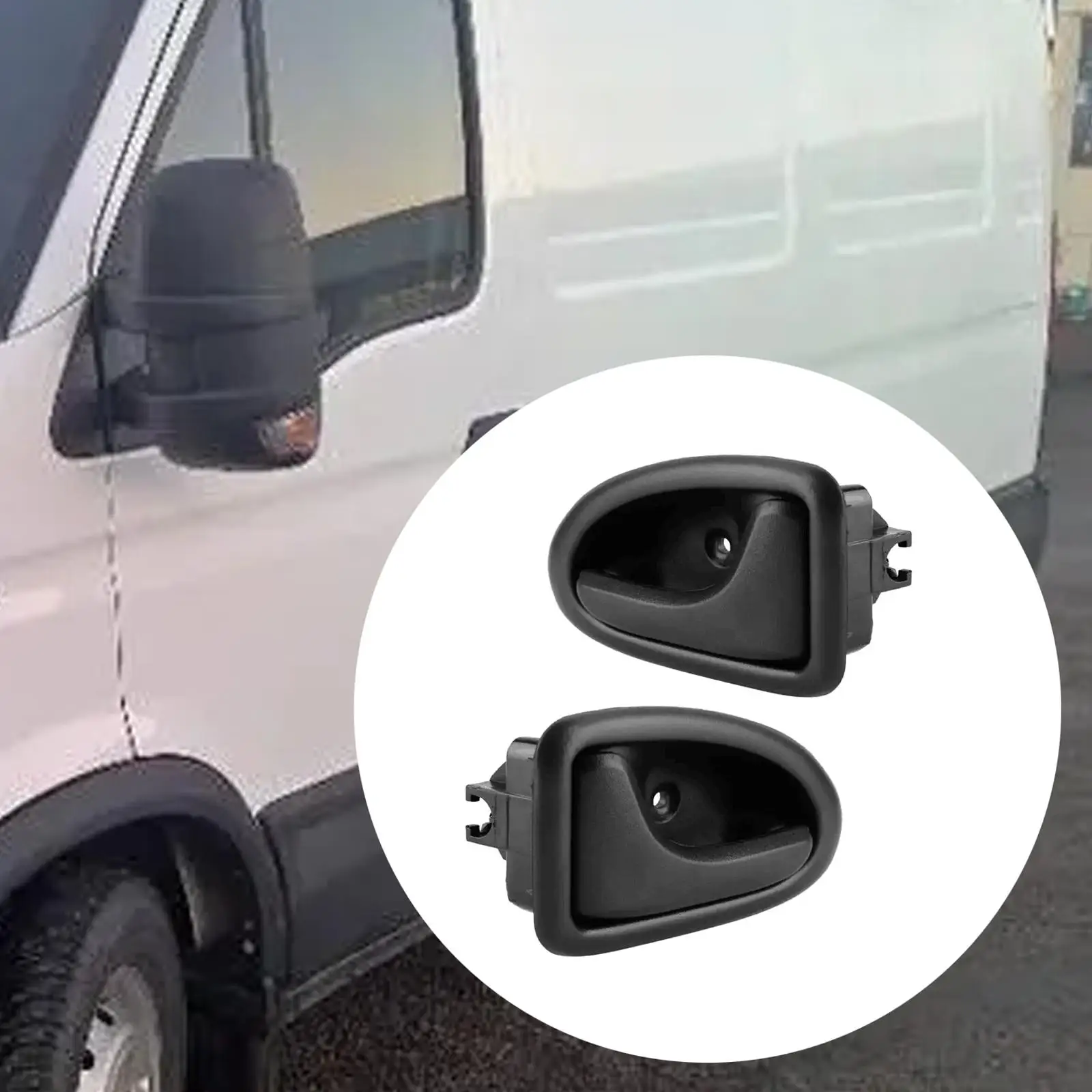 

2 ручки внутренней двери 7700353283 для аксессуаров Iveco Daily 1999-2006 гг.