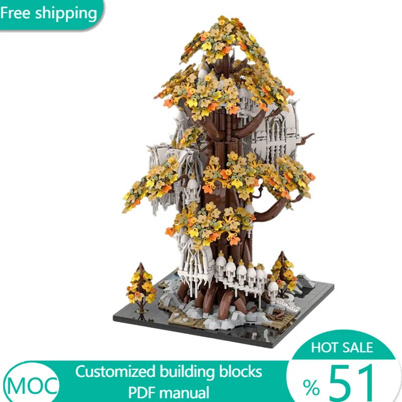 3211 PCS Star Battle Treehouse Minicraft MOC Customize Modular Building Block Kids Technology Design DIY Boys Toy Birthday Gift