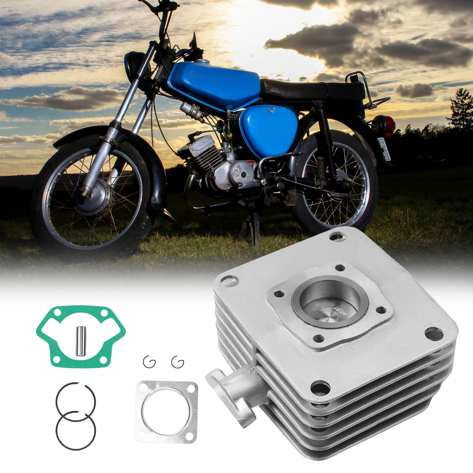 

Комплект цилиндров Maxtuned Sport 60cc 41 мм для Simson S51, S53, KR51/2, SR50 (M531, M533, M541, M542, M543)