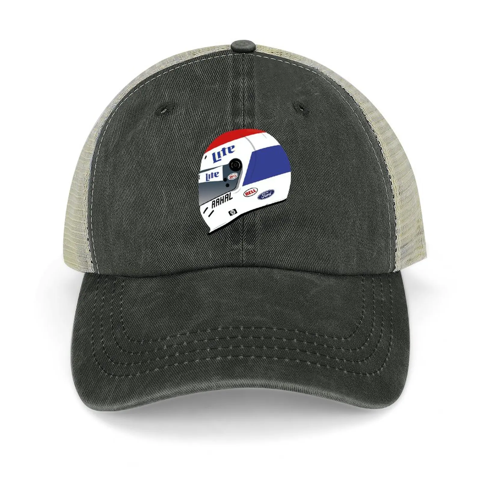 

Bobby Rahal (1998) Final season helmet Baseball Cap Hat Man Luxury Golf Cap Snap Back Hat Women's Hats Men's