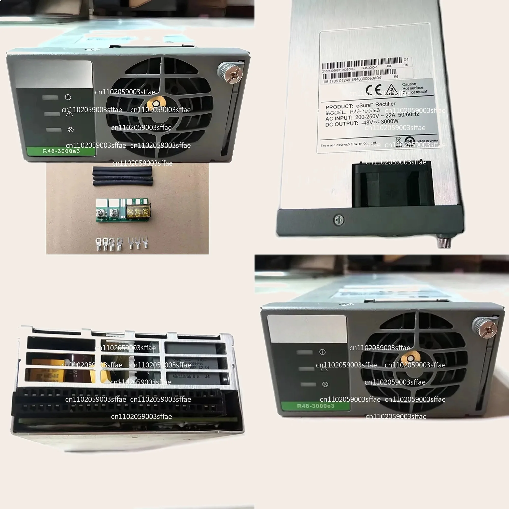 Induction Heater Power Supply 48V 3000W Communication Switching Module R48-3000e3