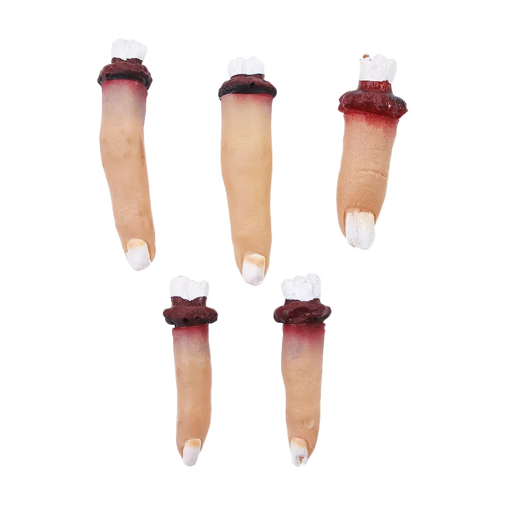 

Funny Bloody Ear Broken Finger Decoration Trick Toys Fake Body Organs Haunted House Party Supplies Halloween Horror Props