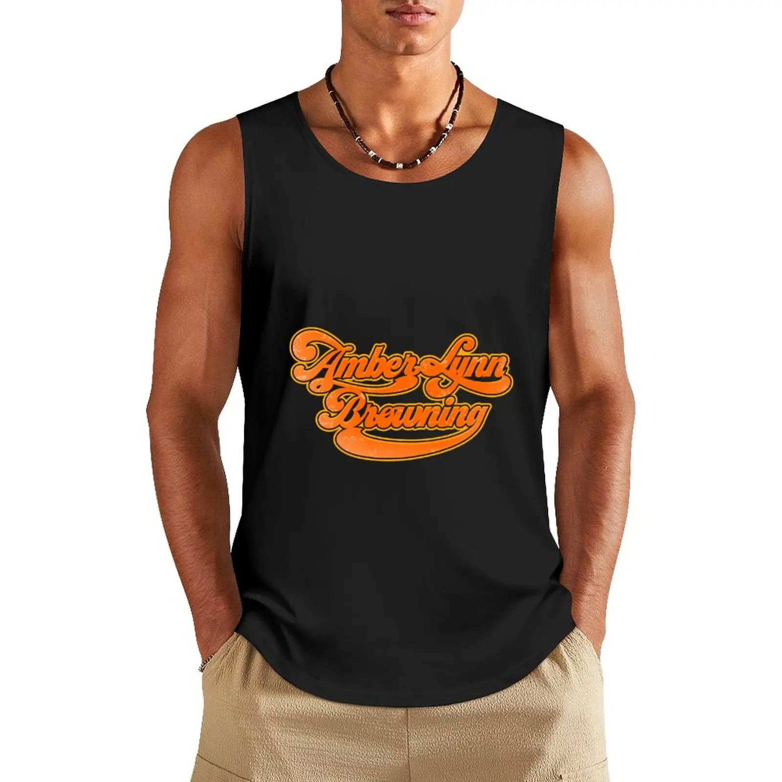 

Amberlynn Browning (AB Merch) Tank Top Sleeveless men T-shirt man summer 2025 Clothing