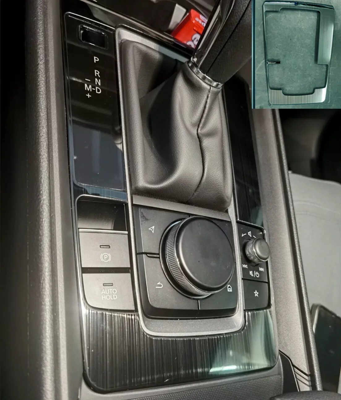 

Черная металлическая матовая накладка панели переключения передач для Mazda CX-50 CX50 2023 2024