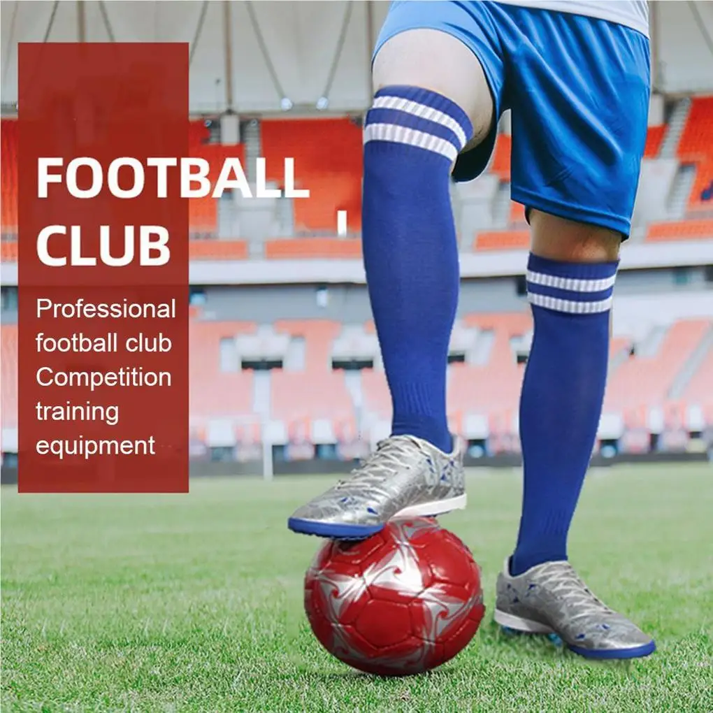 Polyester Adult Shin Guard Sleeves Effective Protection For Football Games Football Stockings