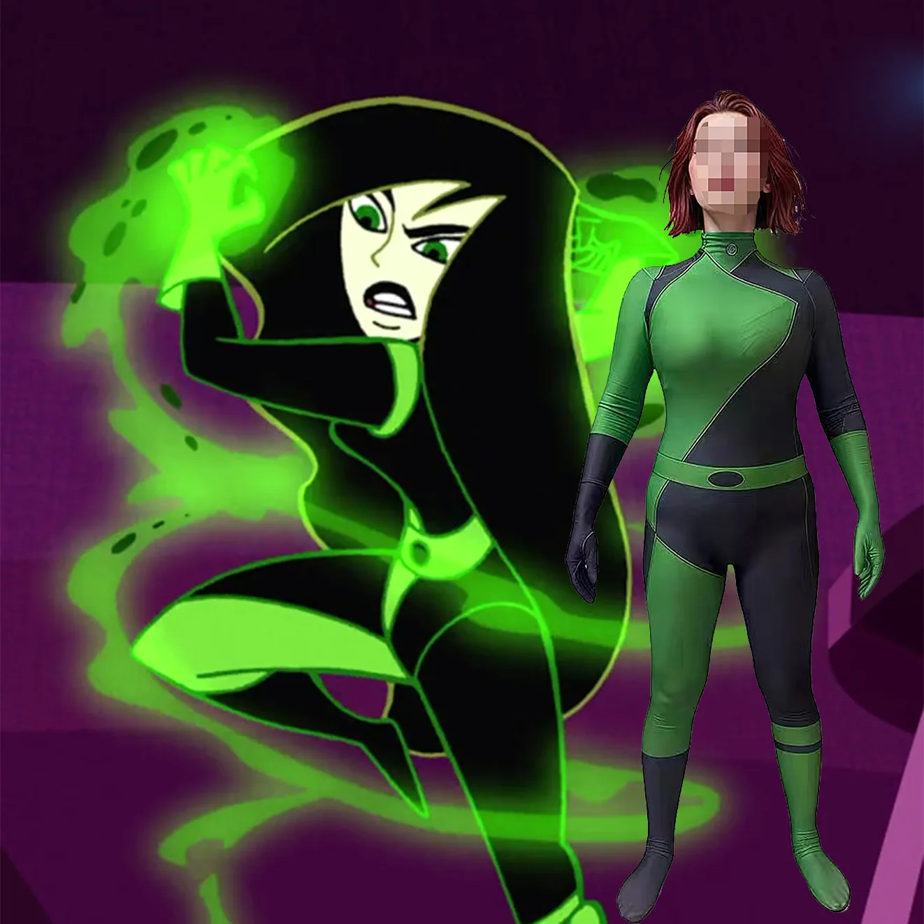 kim-possible-cosplay-girls-costume-adult-kids-shego-bodysuit-zentai-suits-woman-girls-halloween-costume-christmas-party-jumpsuit
