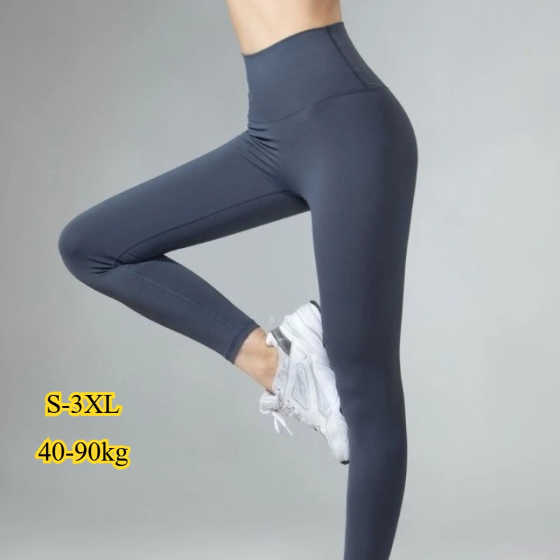 

Mileegirl Plus Size Women Yoga Pants High Waist Sports Leggings Breathable Gym Fitness Tights High Waist Workout Pants Quick Dry