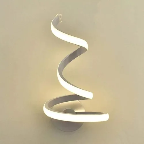 Rozella Modern White Architectural Style Daylight Led Wall Sconce