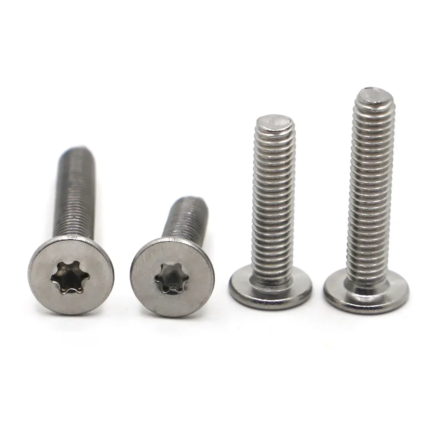 5-50pcs 304 Stainless Steel CM Screw Six-Lobe Torx Ultra Thin Super Low Flat Wafer Head Bolt M1.6 M2 M2.5 M3 M4 M5 M6 M8