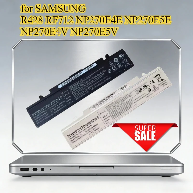 

Аккумулятор для ноутбуков SAMSUNG R428 RF712 NP270E4E NP270E5E NP270E4V NP270E5V