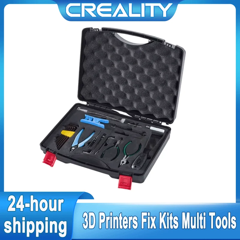 Creality 3D Printers Fix Kits Multi Tools With Tool Boxes Printer Installation Maintenance Tools Sets