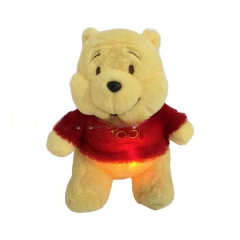 Disney-Ours en Peluche Respirant Kanter pour Enfants, Winnie l'Ourson, Beurre Apaisant, Animal en Peluche, Cadeau de Vacances, 32cm