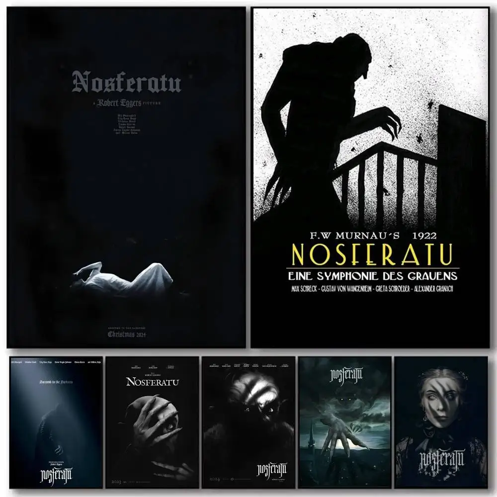 New Horror Movie N-Nosferatu Vampire Count Poster Art With Prints Home Bedroom Living Room Decoration Gift